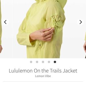 WANTED Lululemon on the trails jacket any colour 2 4